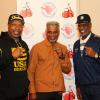 Ray Mercer, Julian Jackson and Michael Spinks meet up in Canastota.