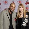 Miguel Cotto and Jackie Kallen meet up before the Banquet of Champions.