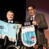 Ricky Hatton donates fight worn robe & trunks to the Hall of Fame