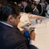 Erik Morales signs autographs for fans at the Banquet of Champions.